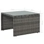 3-teiliges Garten-Lounge-Set und Kissen aus synthetischem Rattangrau von vidaXL, Outdoor-Sofas - Ref: Foro24-44720, Preis: 29...