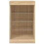 Sideboard mit LED-Leuchten Sonoma-Eiche 41x37x67 cm von , Sideboards - Ref: Foro24-836723, Preis: 63,03 €, Rabatt: %