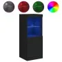 Sideboard with LED lights black 41x37x100 cm by , Sideboards - Ref: Foro24-836687, Price: 85,91 €, Discount: %