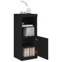 Sideboard with LED lights black 41x37x100 cm by , Sideboards - Ref: Foro24-836687, Price: 85,91 €, Discount: %