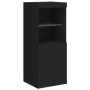 Sideboard with LED lights black 41x37x100 cm by , Sideboards - Ref: Foro24-836687, Price: 87,16 €, Discount: %