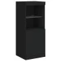 Sideboard with LED lights black 41x37x100 cm by , Sideboards - Ref: Foro24-836687, Price: 85,91 €, Discount: %