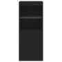 Sideboard with LED lights black 41x37x100 cm by , Sideboards - Ref: Foro24-836687, Price: 87,16 €, Discount: %