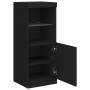 Sideboard with LED lights black 41x37x100 cm by , Sideboards - Ref: Foro24-836687, Price: 87,16 €, Discount: %