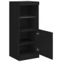 Sideboard with LED lights black 41x37x100 cm by , Sideboards - Ref: Foro24-836687, Price: 85,91 €, Discount: %