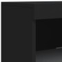 Sideboard with LED lights black 41x37x100 cm by , Sideboards - Ref: Foro24-836687, Price: 87,16 €, Discount: %