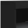 Sideboard with LED lights black 41x37x100 cm by , Sideboards - Ref: Foro24-836687, Price: 85,91 €, Discount: %