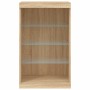 Sideboard mit LED-Leuchten Sonoma-Eiche 60,5x37x100 cm von , Sideboards - Ref: Foro24-836709, Preis: 68,93 €, Rabatt: %