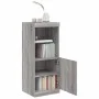 Sideboard with LED lights Sonoma gray 41x37x100 cm by , Sideboards - Ref: Foro24-836691, Price: 72,58 €, Discount: %