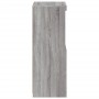 Sideboard with LED lights Sonoma gray 41x37x100 cm by , Sideboards - Ref: Foro24-836691, Price: 73,69 €, Discount: %