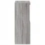 Sideboard with LED lights Sonoma gray 41x37x100 cm by , Sideboards - Ref: Foro24-836691, Price: 72,58 €, Discount: %