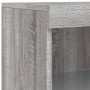 Sideboard with LED lights Sonoma gray 41x37x100 cm by , Sideboards - Ref: Foro24-836691, Price: 73,69 €, Discount: %
