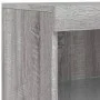 Sideboard with LED lights Sonoma gray 41x37x100 cm by , Sideboards - Ref: Foro24-836691, Price: 72,58 €, Discount: %