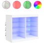 Sideboard with white LED lights 81x37x67 cm by , Sideboards - Ref: Foro24-836700, Price: 78,98 €, Discount: %