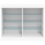 Sideboard with white LED lights 81x37x67 cm by , Sideboards - Ref: Foro24-836700, Price: 78,98 €, Discount: %