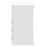 Sideboard with white LED lights 81x37x67 cm by , Sideboards - Ref: Foro24-836700, Price: 78,98 €, Discount: %