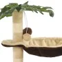 Katzenkratzbaum mit Sisalstamm 50 cm beige und braun von vidaXL, Katzenmöbel - Ref: Foro24-170595, Preis: 36,18 €, Rabatt: %