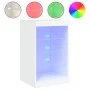 Aparador con luces LED blanco 41x37x67 cm de , Aparadores - Ref: Foro24-836721, Precio: 62,10 €, Descuento: %