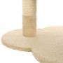 Katzenkratzbaum mit Sisalstamm 50 cm beige und braun von vidaXL, Katzenmöbel - Ref: Foro24-170595, Preis: 37,26 €, Rabatt: %