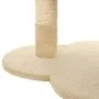 Katzenkratzbaum mit Sisalstamm 50 cm beige und braun von vidaXL, Katzenmöbel - Ref: Foro24-170595, Preis: 36,18 €, Rabatt: %
