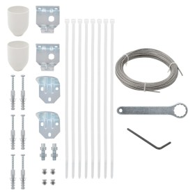 Balcony awning mounting accessories set 29 pieces by vidaXL, Accessories for awnings - Ref: Foro24-44744, Price: 11,16 €, Dis...