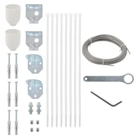 Set de accesorios de montaje de toldo de balcón 29 piezas de vidaXL, Acessorios para toldos - Ref: Foro24-44744, Precio: 11,0...