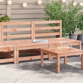 Garden sofas without armrests 2 units Douglas wood 70x70x67 cm by , Modular outdoor sofas - Ref: Foro24-837926, Price: 92,20 ...