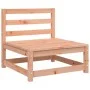 Garden sofas without armrests 2 units Douglas wood 70x70x67 cm by , Modular outdoor sofas - Ref: Foro24-837926, Price: 82,99 ...