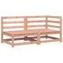 2-seater garden sofa in solid Douglas fir wood by , Modular outdoor sofas - Ref: Foro24-837947, Price: 118,41 €, Discount: %