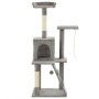 Katzenkratzbaum mit Sisalpfosten 120 cm grau von vidaXL, Katzenmöbel - Ref: Foro24-170590, Preis: 65,74 €, Rabatt: %
