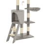 Katzenkratzbaum mit Sisalpfosten 138 cm grau von vidaXL, Katzenmöbel - Ref: Foro24-170578, Preis: 67,23 €, Rabatt: %