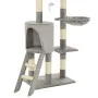 Katzenkratzbaum mit Sisalpfosten 138 cm grau von vidaXL, Katzenmöbel - Ref: Foro24-170578, Preis: 65,87 €, Rabatt: %