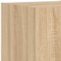 Wand-TV-Schränke mit LED-Leuchten, 6 Stück, Sonoma-Eiche von , TV-Möbel - Ref: Foro24-3216890, Preis: 260,39 €, Rabatt: %