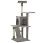 Cat scratcher with 120 cm gray sisal post by vidaXL, Cat furniture - Ref: Foro24-170590, Price: 64,43 €, Discount: %