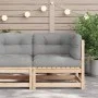 Pferdesofa mit Kissen aus massivem Kiefernholz von , Modulare Sofas für den Außenbereich - Ref: Foro24-838062, Preis: 86,59 €...
