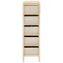 Storage shelf with 5 beige cedar wood fabric baskets by vidaXL, Lockers and storage cabinets - Ref: Foro24-246434, Price: 37,...