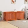 Storage chest with lid solid brown acacia wood by , Storage trunks - Ref: Foro24-364917, Price: 144,44 €, Discount: %