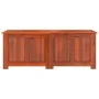 Storage chest with lid solid brown acacia wood by , Storage trunks - Ref: Foro24-364917, Price: 144,44 €, Discount: %
