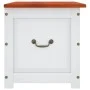 Storage chest with brown and white acacia wood lid by , Storage trunks - Ref: Foro24-364920, Price: 166,99 €, Discount: %