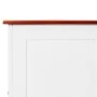 Storage chest with brown and white acacia wood lid by , Storage trunks - Ref: Foro24-364920, Price: 166,99 €, Discount: %