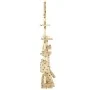 Cat scratching post with sisal post 230-250 cm beige prints by vidaXL, Cat furniture - Ref: Foro24-170620, Price: 165,61 €, D...