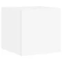 Wall TV cabinets with LED 5 pieces white engineered wood by , TV Furniture - Ref: Foro24-3216825, Price: 185,61 €, Discount: %