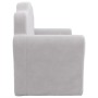 2-Sitzer-Kindersofa hellgrauer weicher Plüsch von , Baby- und Kleinkindmöbel - Ref: Foro24-357047, Preis: 54,83 €, Rabatt: %