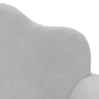 2-Sitzer-Kindersofa hellgrauer weicher Plüsch von , Baby- und Kleinkindmöbel - Ref: Foro24-357047, Preis: 54,83 €, Rabatt: %