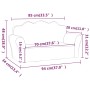 2-Sitzer-Kindersofa hellgrauer weicher Plüsch von , Baby- und Kleinkindmöbel - Ref: Foro24-357047, Preis: 54,83 €, Rabatt: %