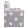 Light gray soft plush 2-seater children's sofa with stars by , Baby and Toddler Furniture - Ref: Foro24-357058, Price: 67,37 ...