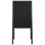 Pizarra de pie de doble cara madera de cedro 40x60 cm de vidaXL, Pizarras - Ref: Foro24-246430, Precio: 50,15 €, Descuento: %
