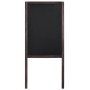 Double-sided cedar wood standing board 40x60 cm by vidaXL, Blackboards - Ref: Foro24-246430, Price: 46,98 €, Discount: %