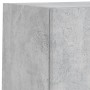 TV-Wandmöbel mit LED, 4-teilig, Betongrau, Holzwerkstoff von , TV-Möbel - Ref: Foro24-3216664, Preis: 159,37 €, Rabatt: %