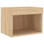 TV-Wandmöbel mit LED, 8-teilig, Holzwerkstoff, Sonoma-Eiche von , TV-Möbel - Ref: Foro24-3216670, Preis: 210,67 €, Rabatt: %